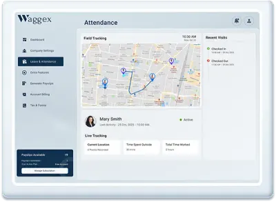 Waggex improving field team productivity with live location monitoring and automated reporting for Indian businesses