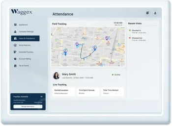 Waggex improving field team productivity with live location monitoring and automated reporting for Indian businesses