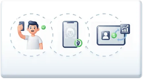 How Waggex face recognition attendance works AI identifies employee, captures GPS, syncs to payroll instantly India