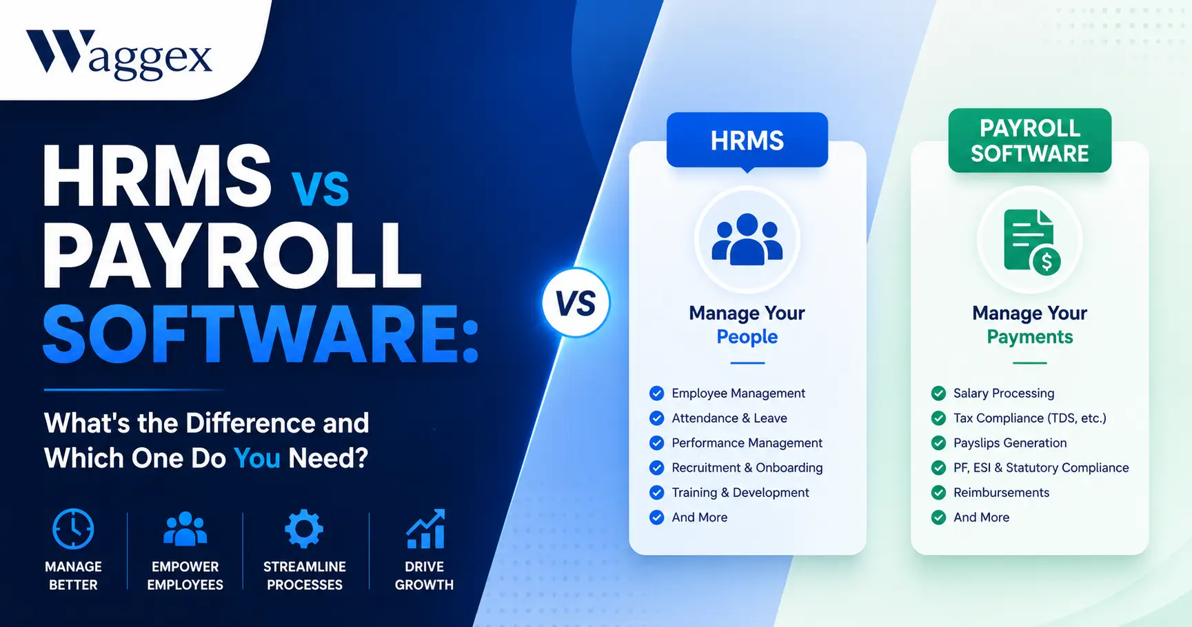 hrms vs payroll software