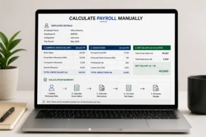 calculate payroll manually