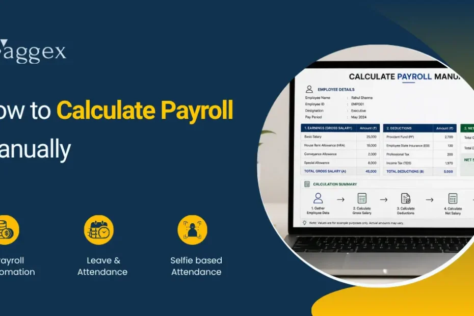 how to calculate payroll manually