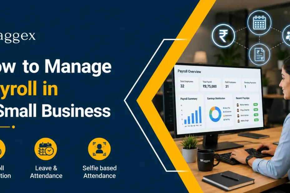 how to manage payroll in small company