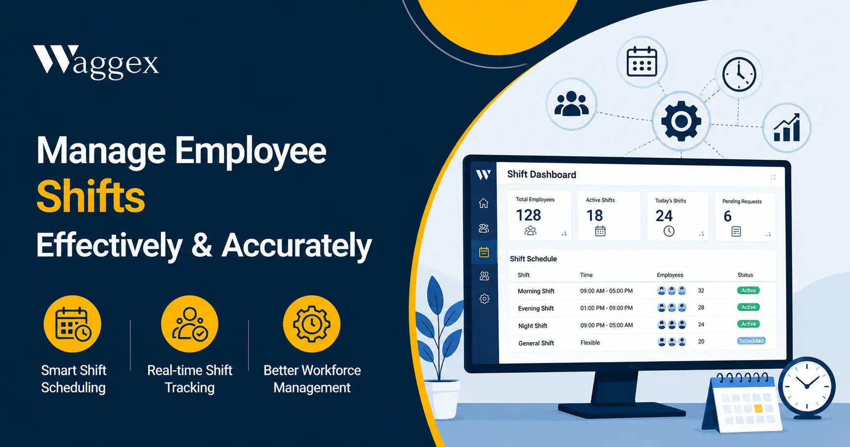 manage employee shifts